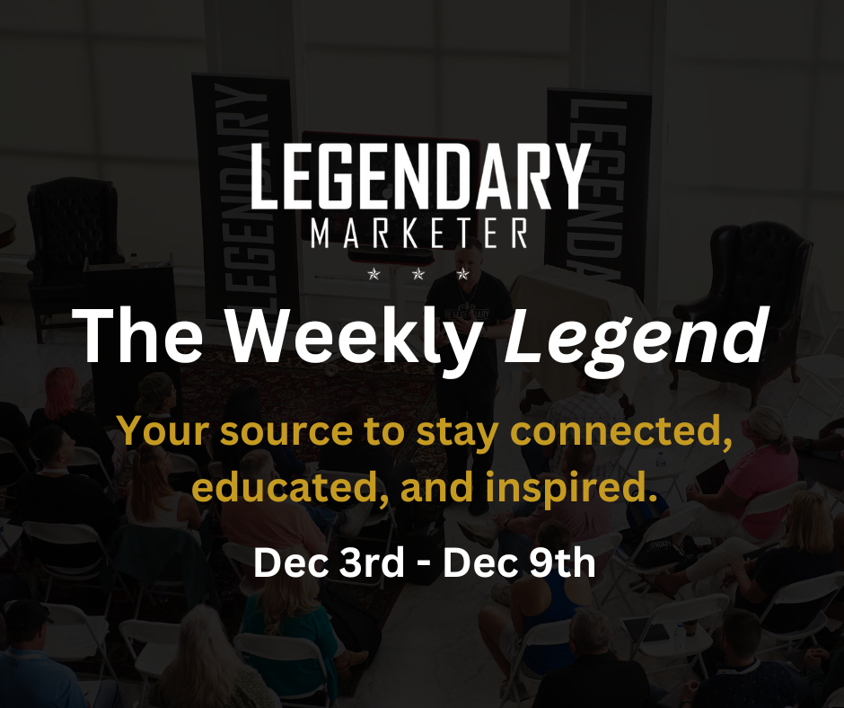 The Weekly Legend December 3rd-10th