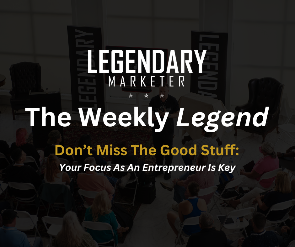The Weekly Legend May 26th-June 1st – Dont Miss The Good Stuff